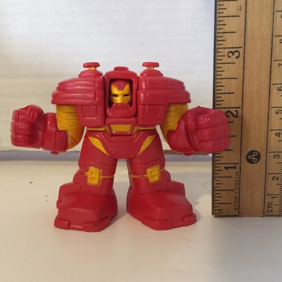 Marvel Hasbro Super Hero Squad Iron Man Hulk Buster Suit 2008 - Picture 3 of 4